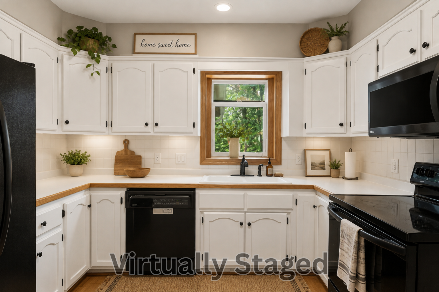 Kitchen - Virtually Staged