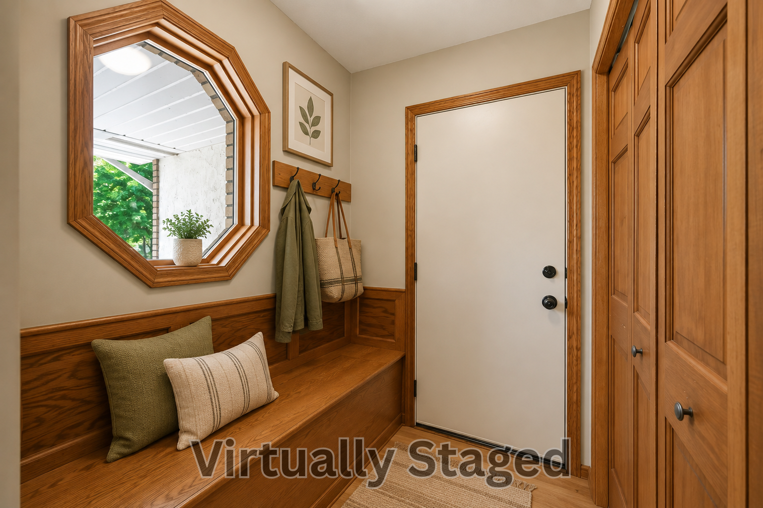 Mud Room - Virtually Staged