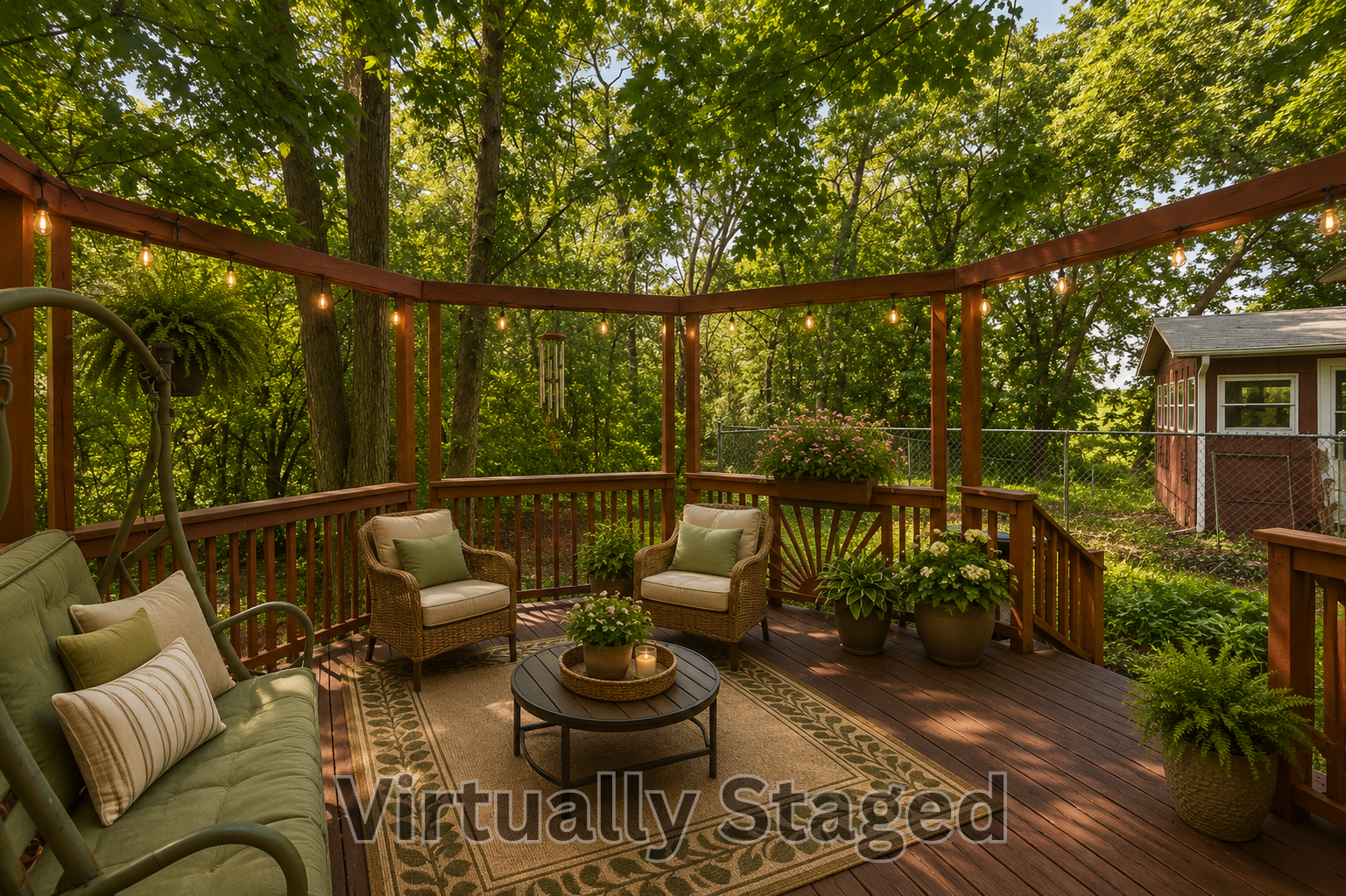 Gazebo - Virtually Staged