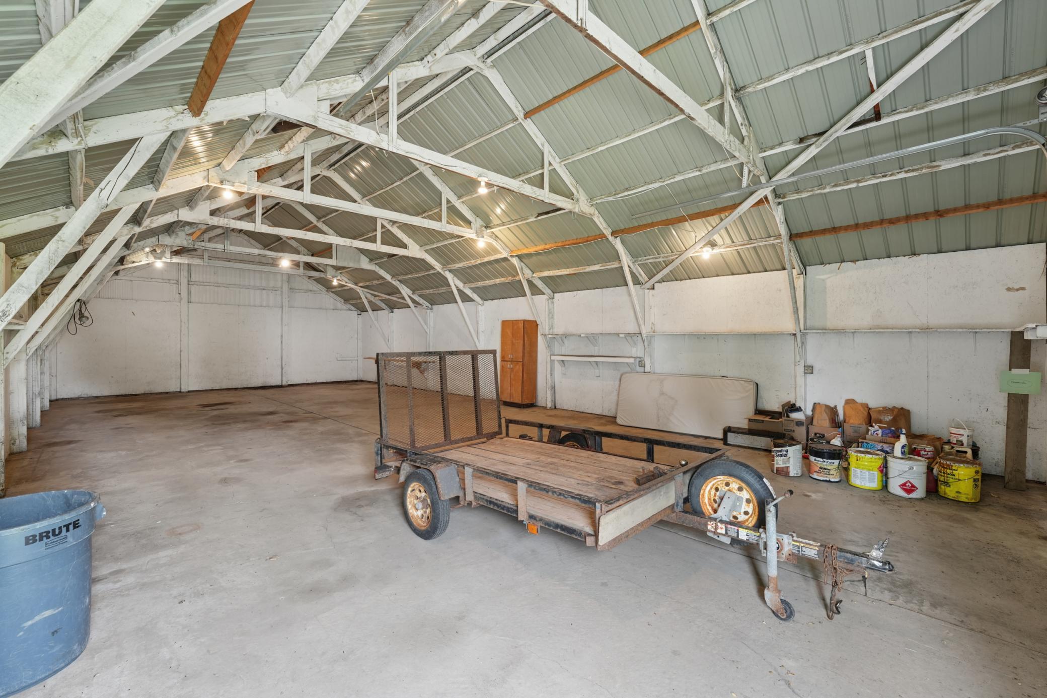 Storage Shed Interior