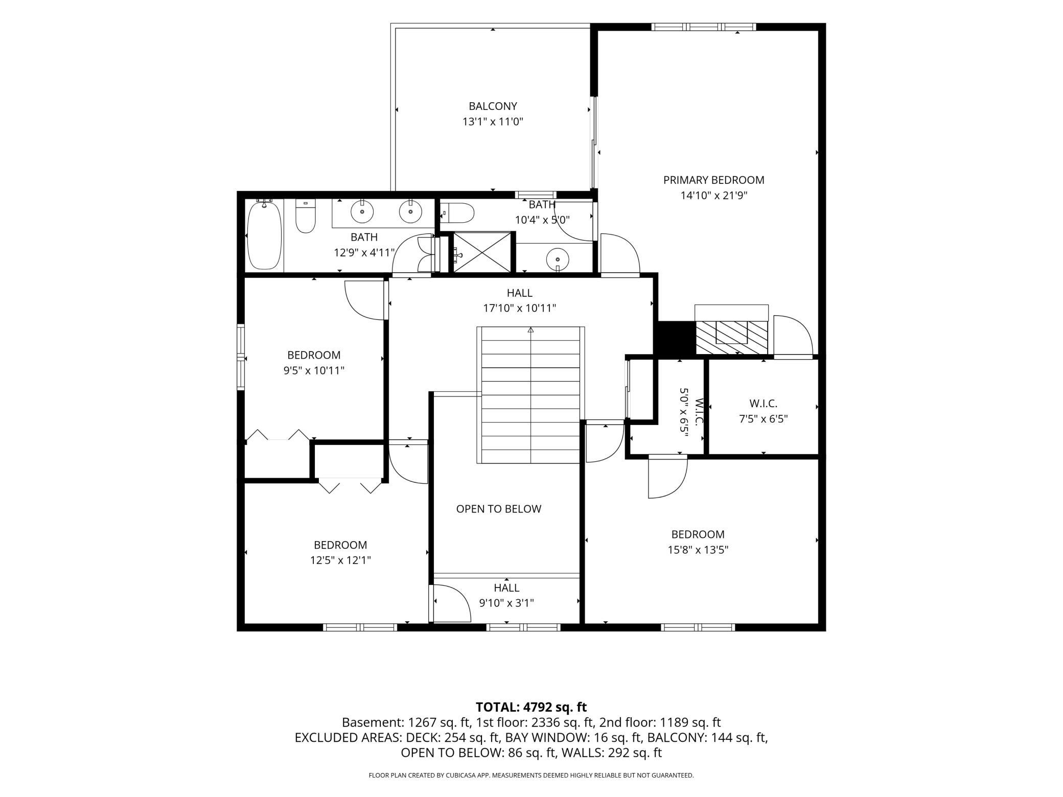 Upper Level Floor Plans