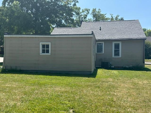Rear of home