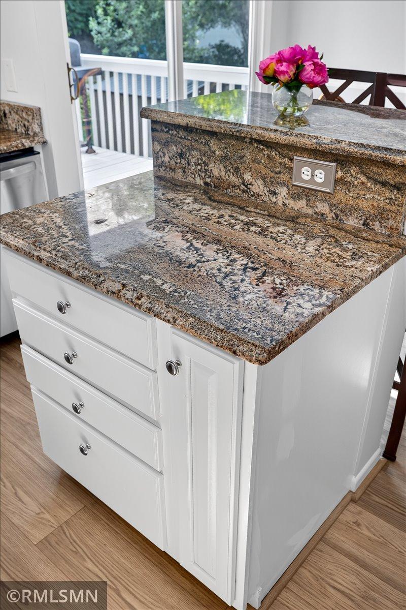 Refreshed cabinets with Granite counters
