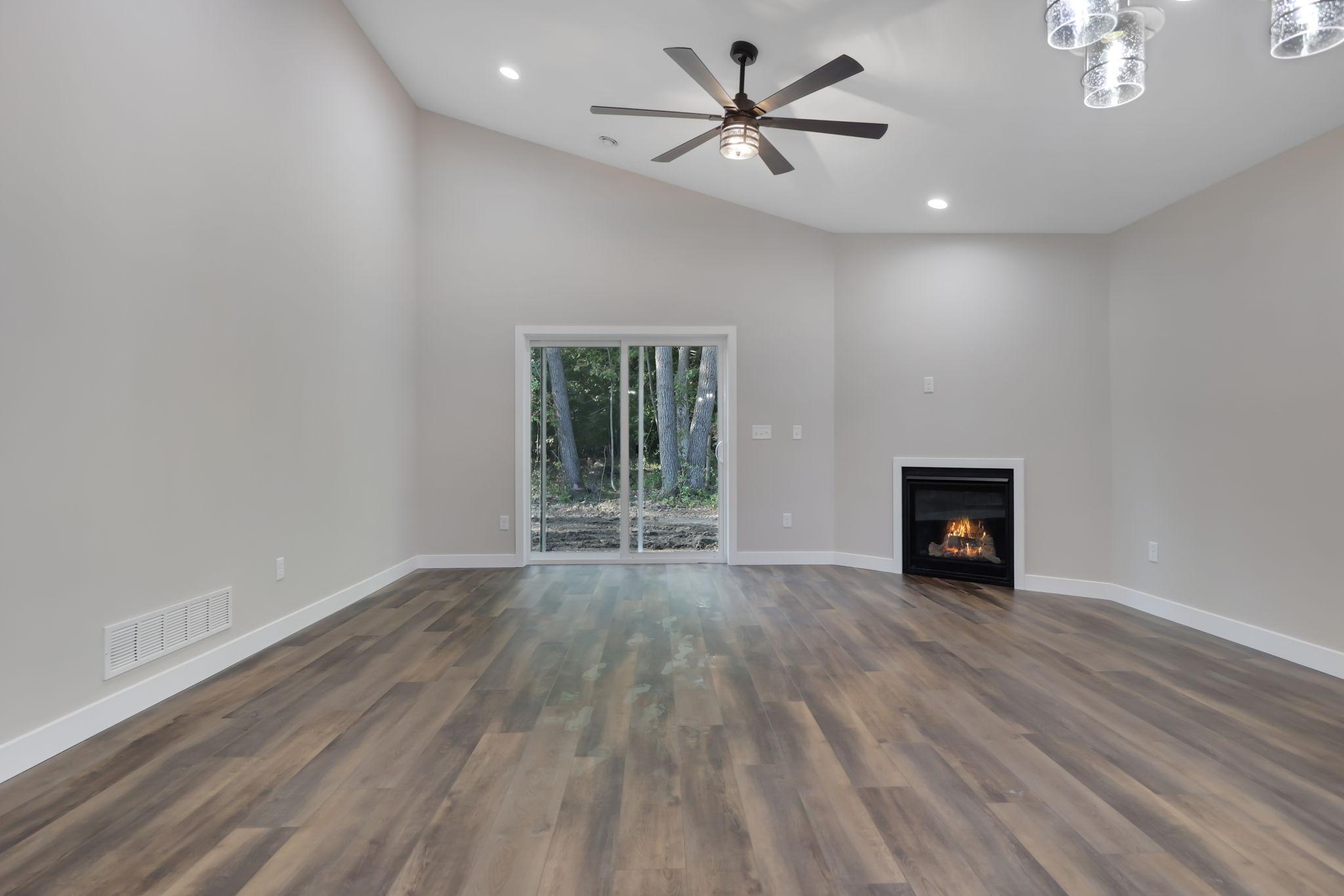 Custom Fireplaces Are Available As An Option