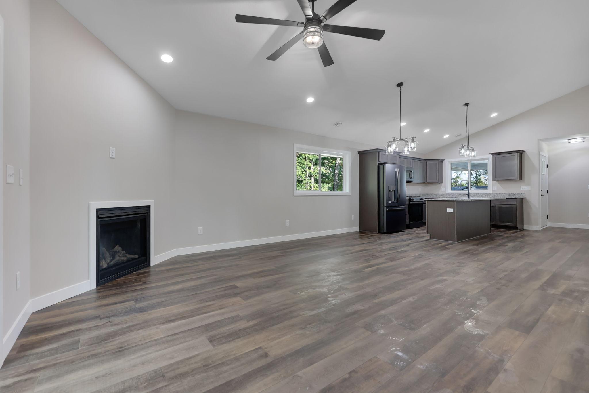 Living Room To Kitchen View