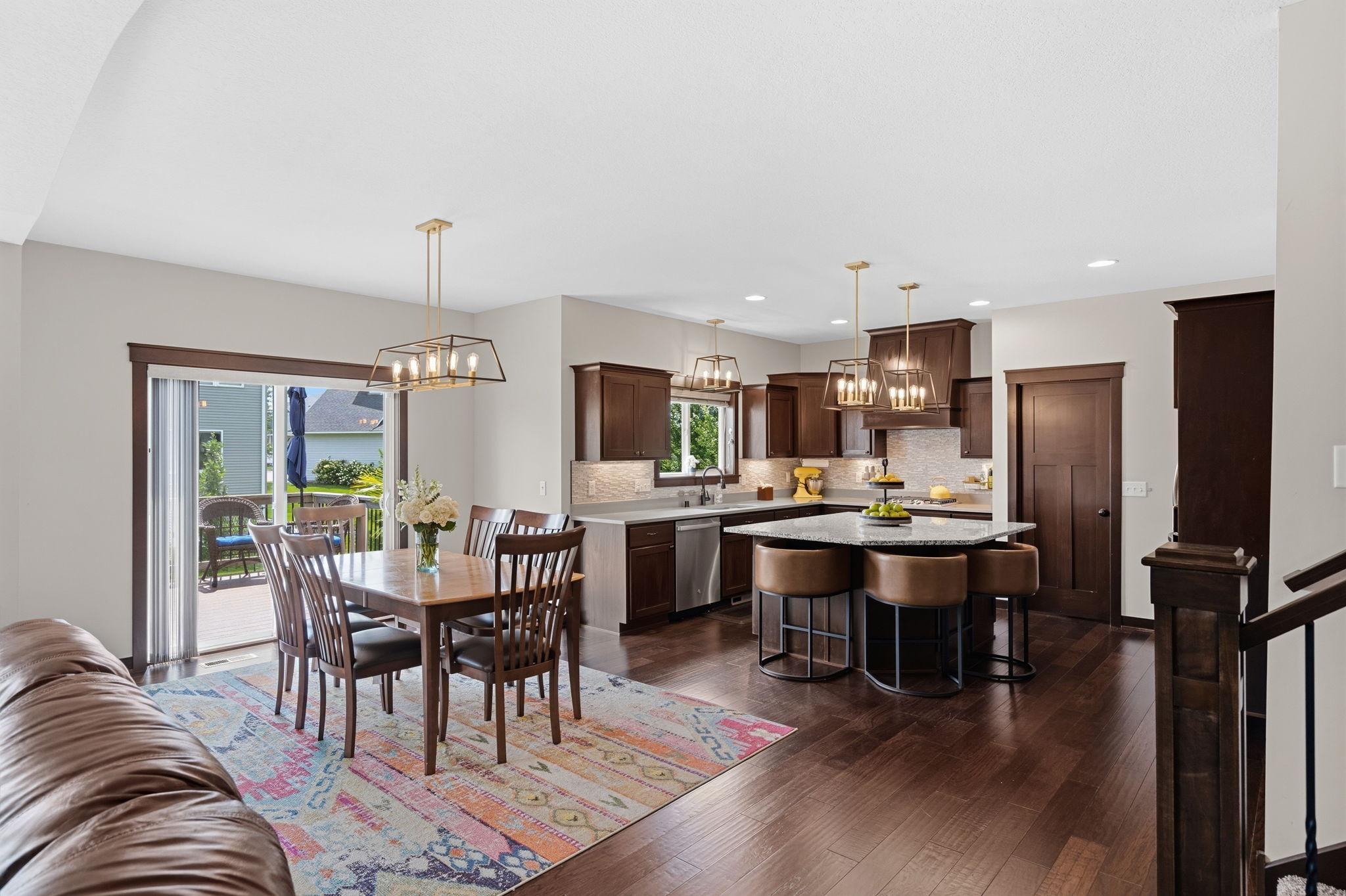 Open-concept living, dining, and kitchen designed for everyday living and entertaining.