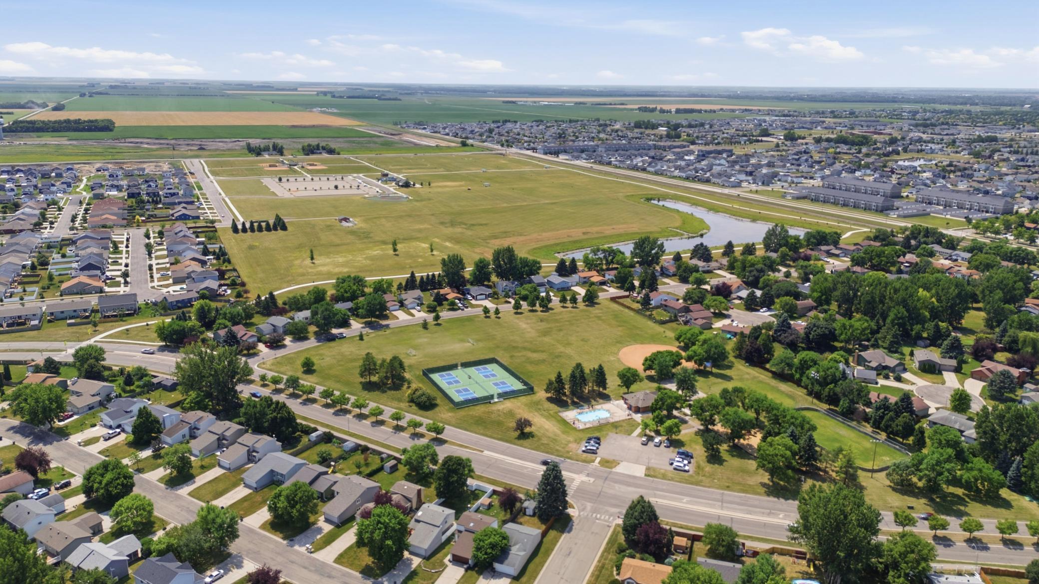 Aerial View - City of Moorhead Park