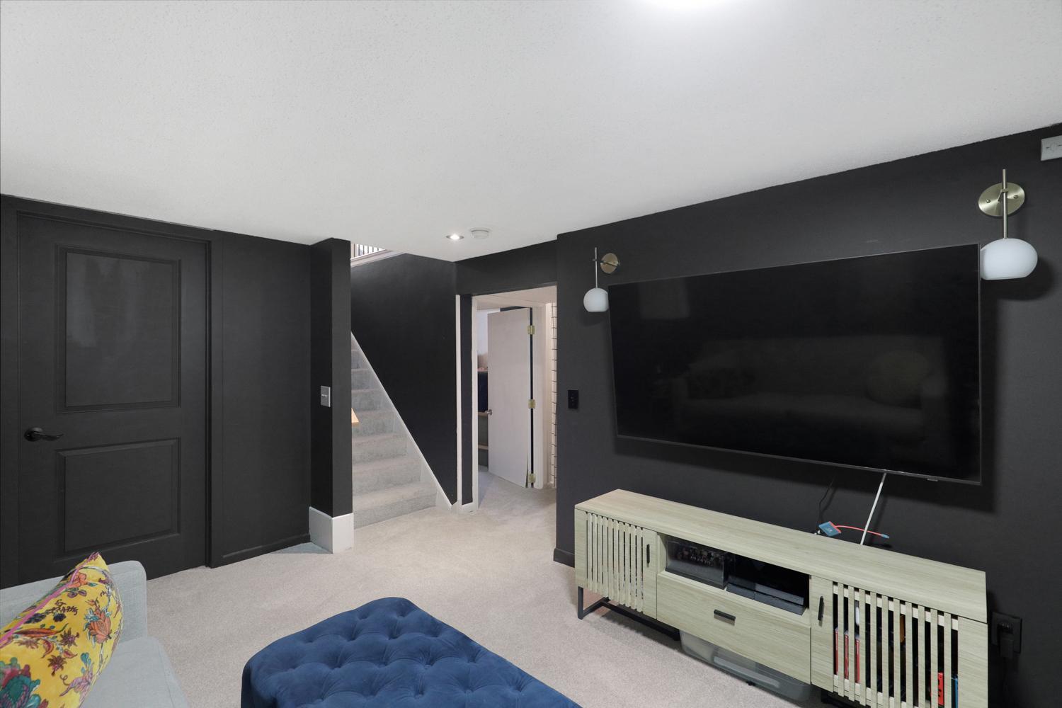 Lower level has fresh carpeting throughout