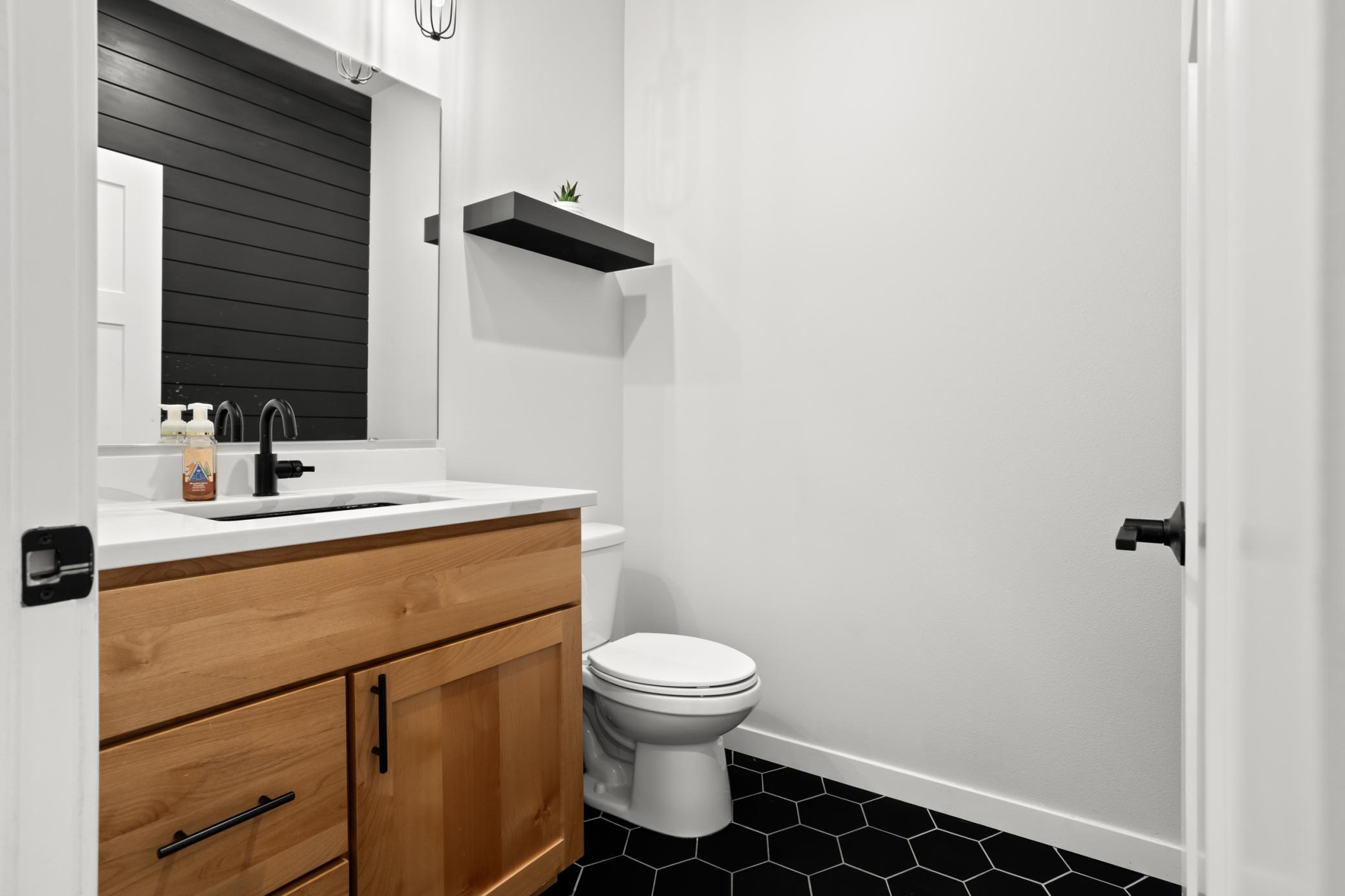 Main level bathroom