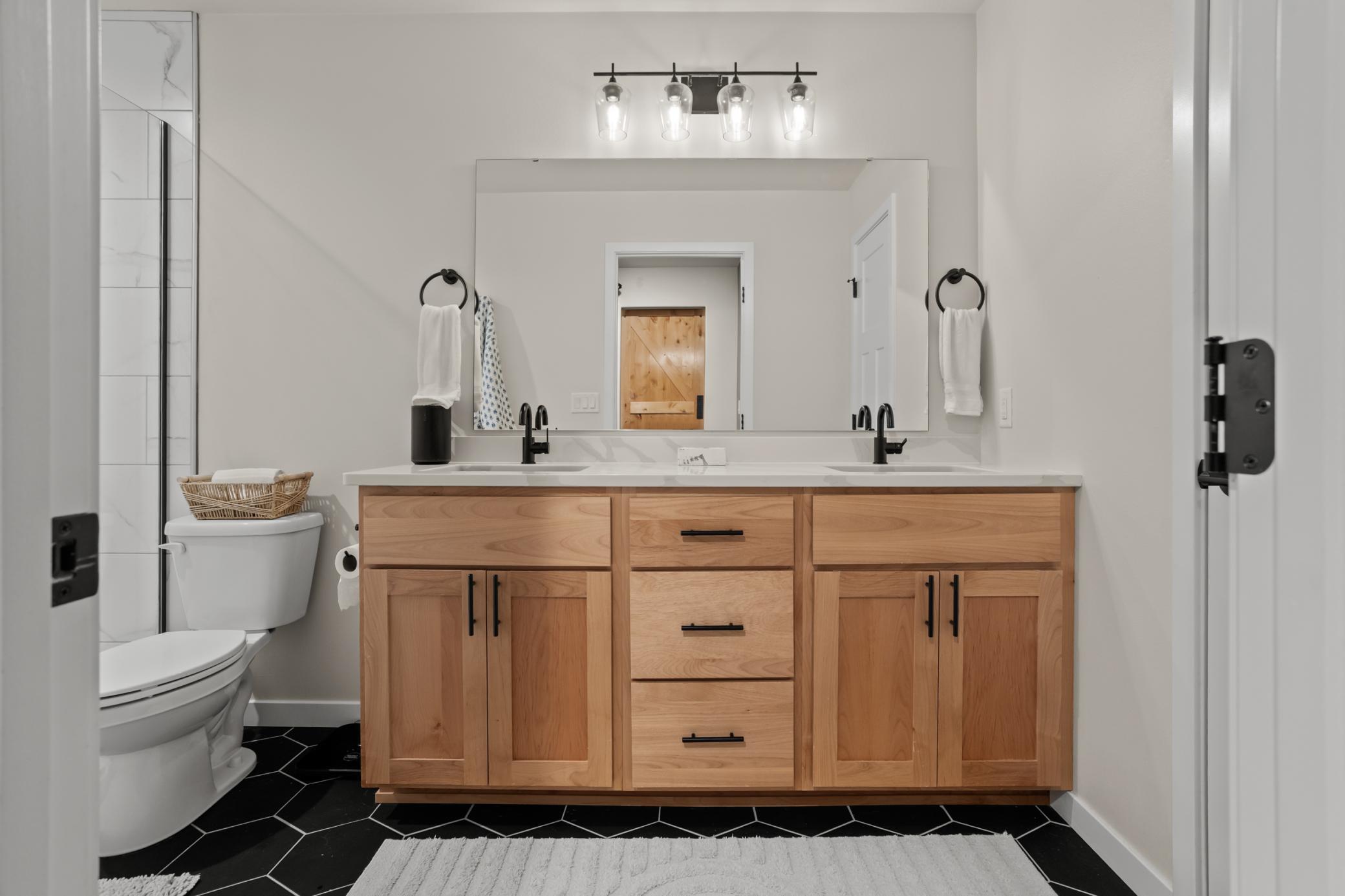 primary bathroom