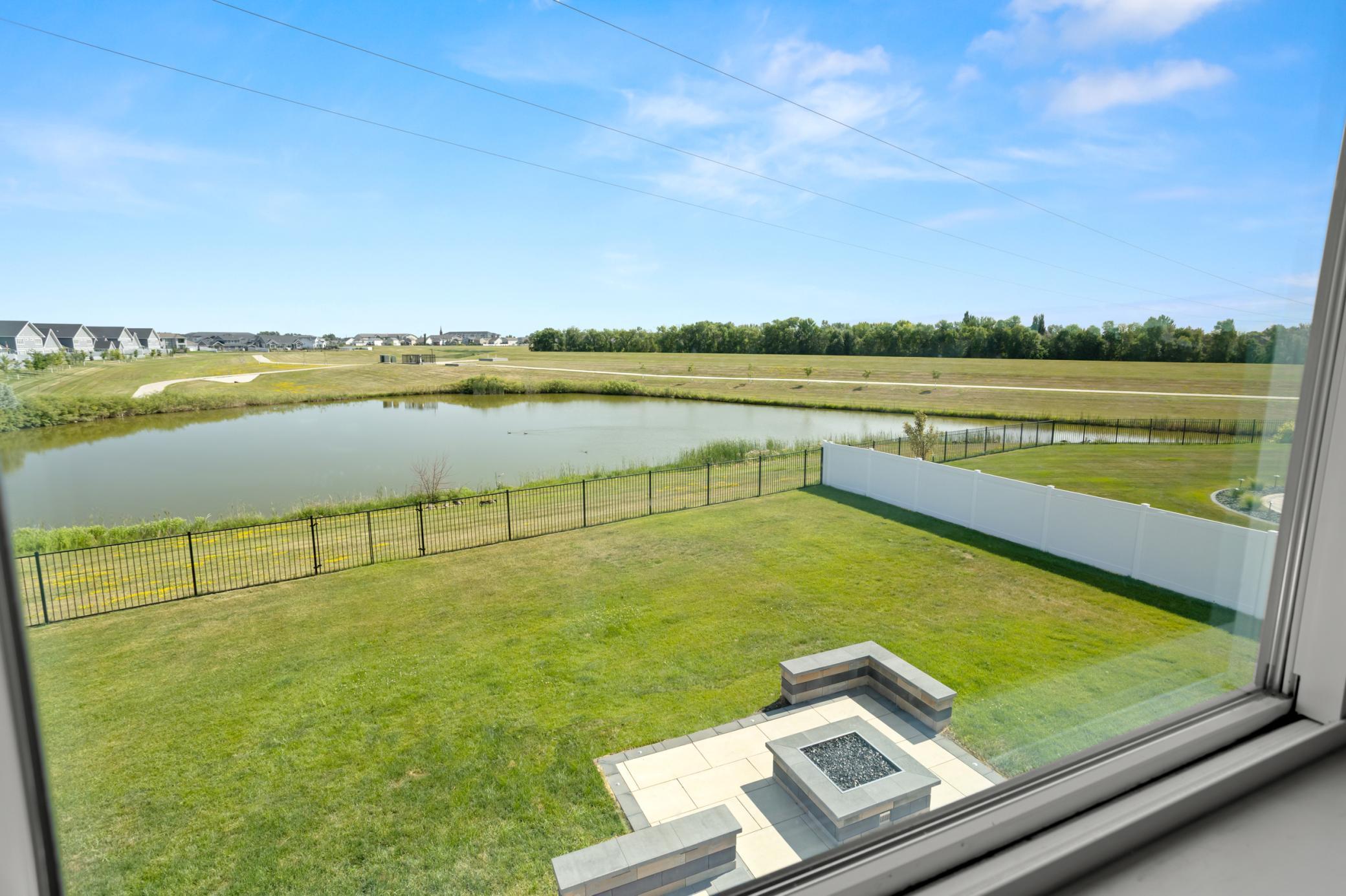 View from primary bedroom