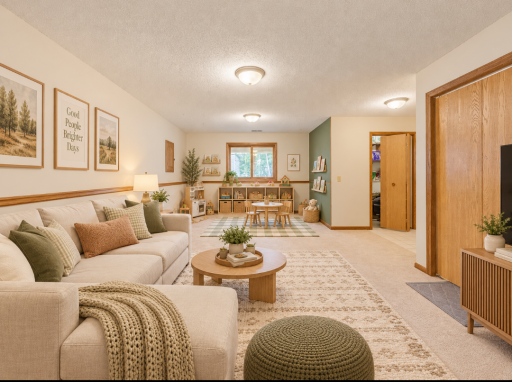 Lower Level family room/play room (AI furniture and accessories added)