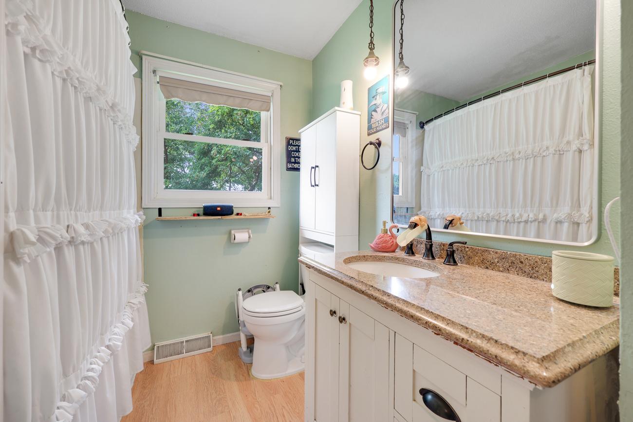 Updated full bath upstairs