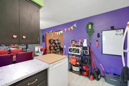 Bright kitchen, updated luxury vinyl plank flooring