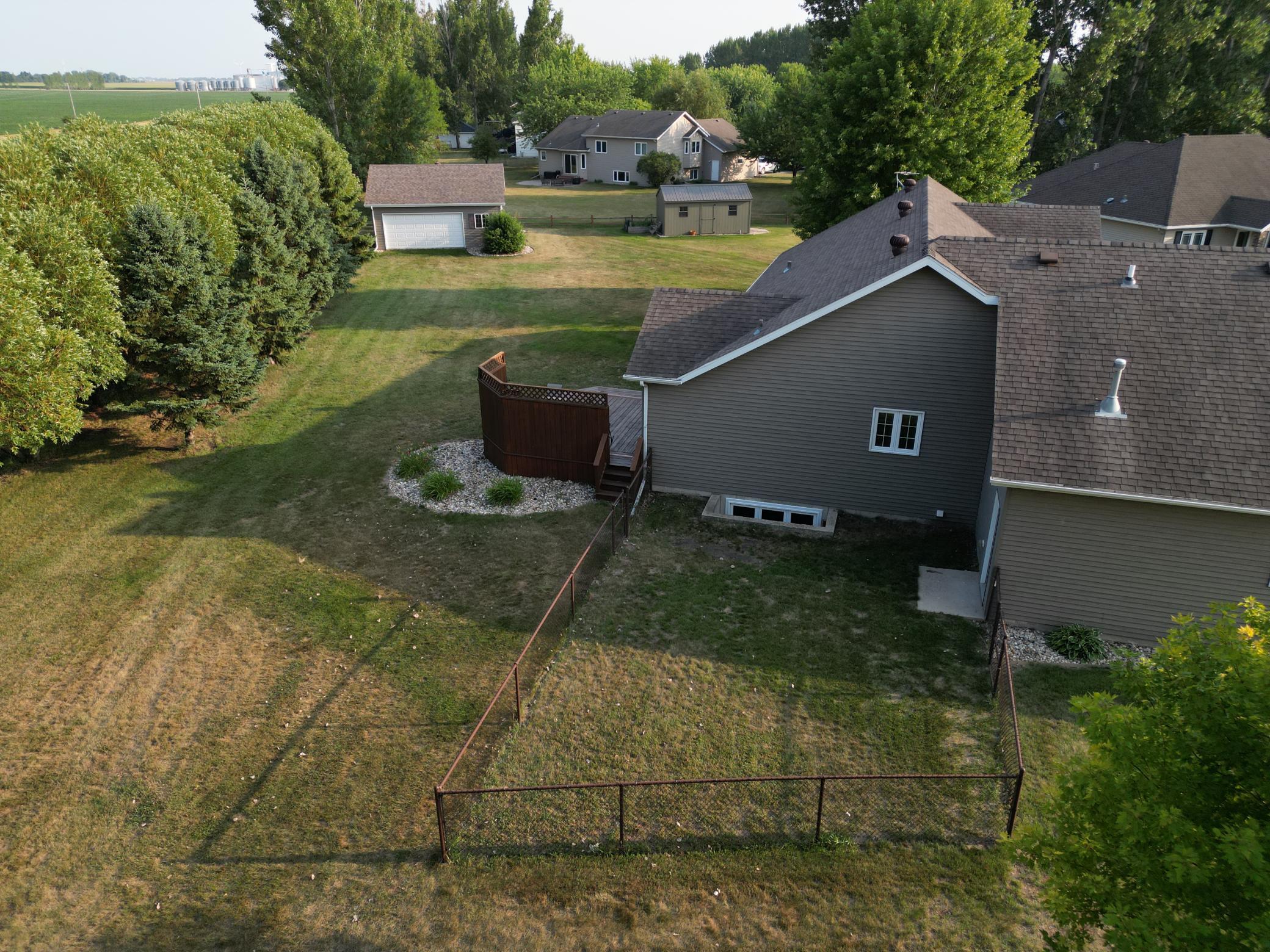 Fenced Kennel Off Garage.JPG