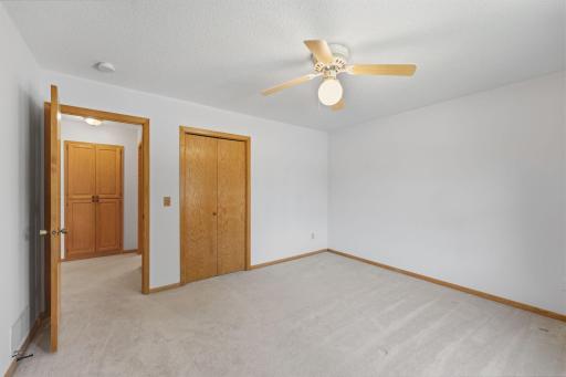 All bedrooms on the upp level have generous sized closets.