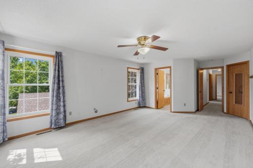 Wake up to beautiful natural light from multiple windows.