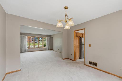 Dining Room provides an elegant space ready for hokiday dinners or casual weeknight meals.