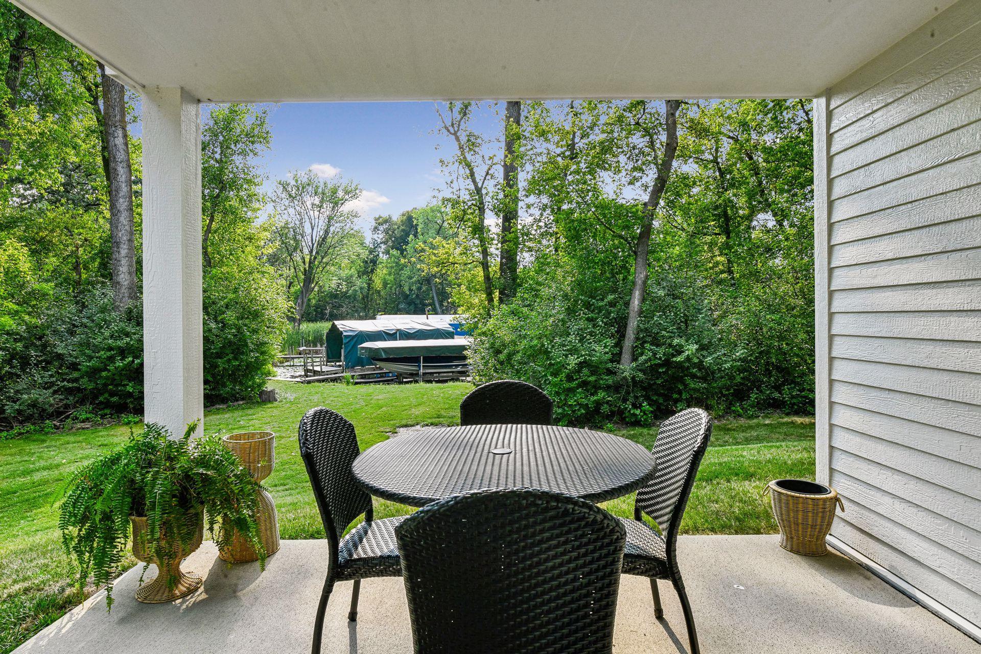 The property also includes a private dock with two boat slips. From Libbs Lake, enjoy convenient boating access through Grays Bay to Wayzata Bay and the open waters of Lake Minnetonka.