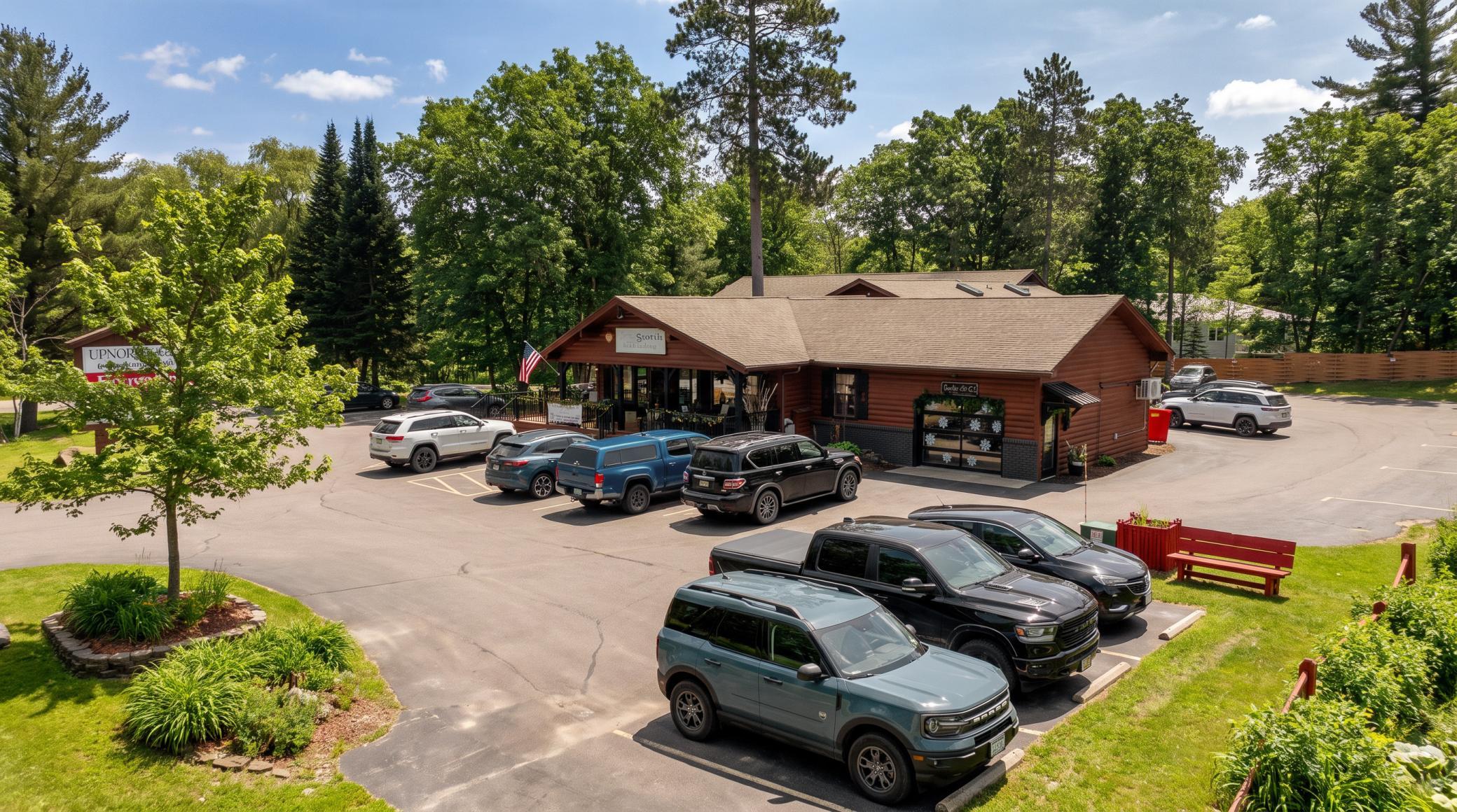 Plenty of parking - 40+ spaces