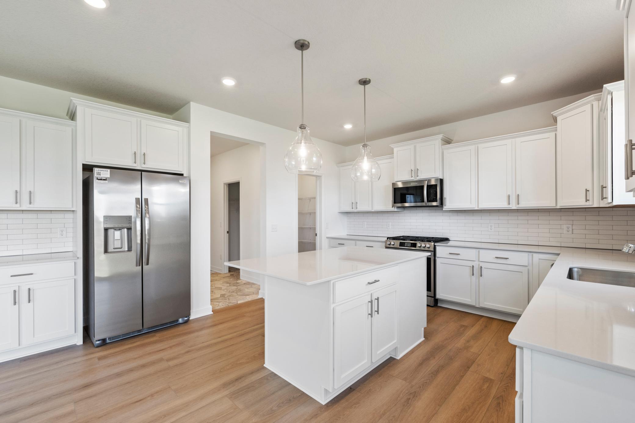 (All the following photos are of a similar home, actual finishes may vary.)