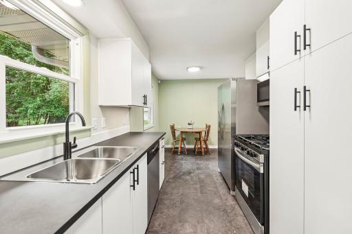 Kitchen to Dining Area