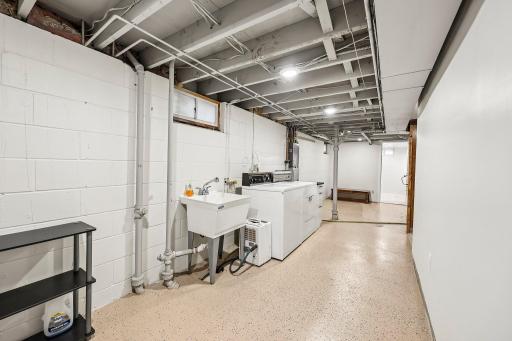Laundry Area.