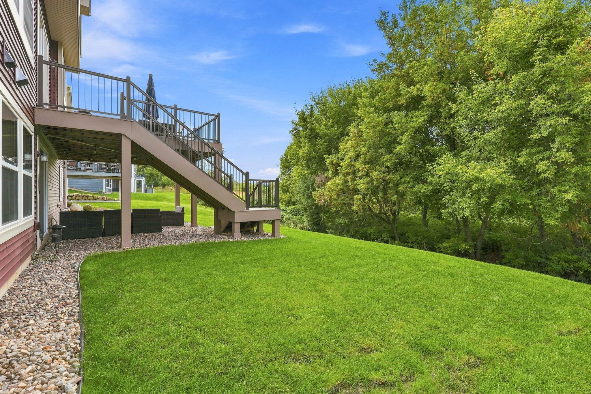 Seating area Under Deck