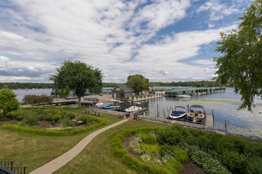 Lake Minnetonka with your own boat slip right outside your door. Walk to Excelsior.
