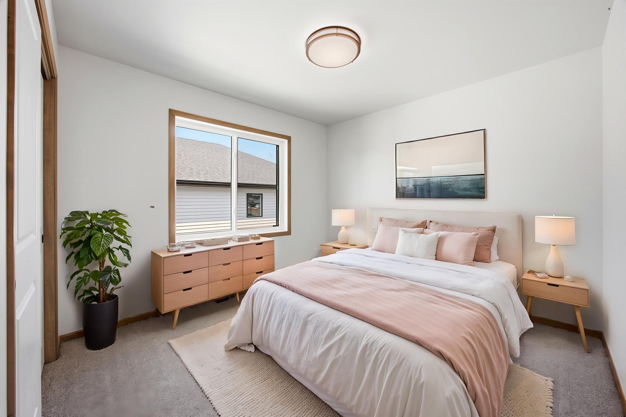 Virtually Staged Bedroom 2