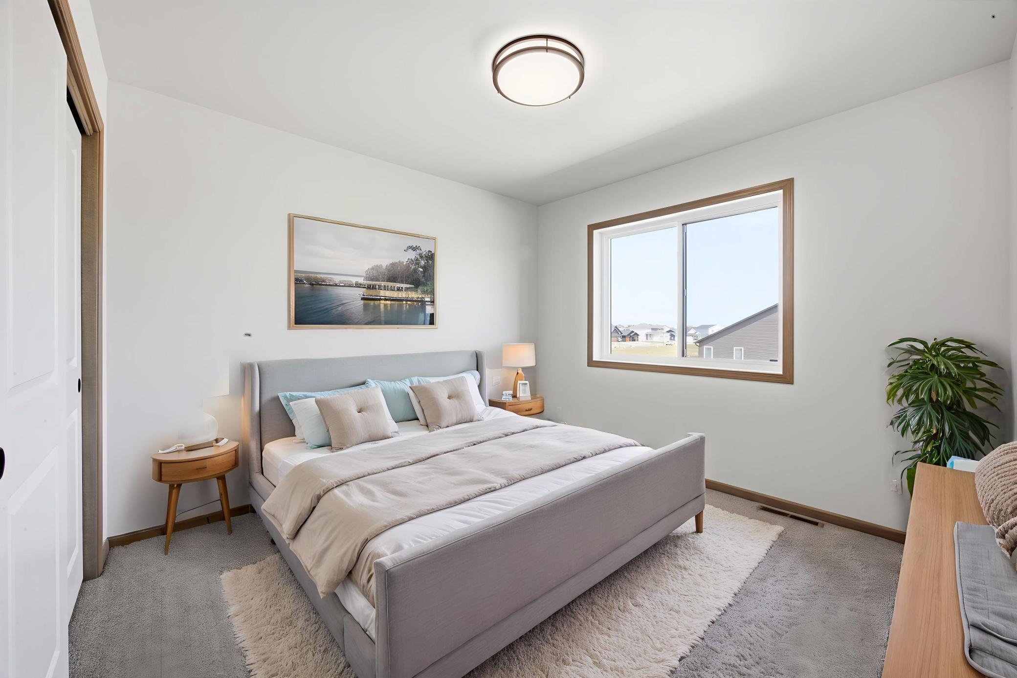 Virtually Staged Bedroom 3