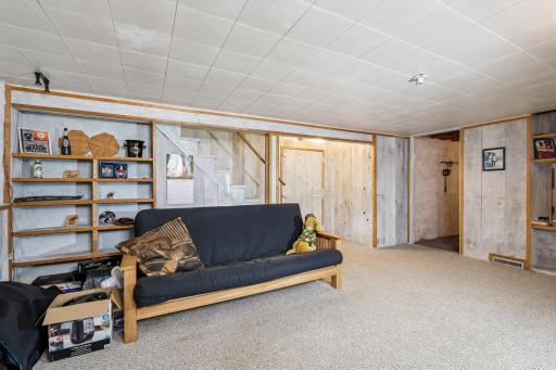 Multiple versatile spaces throughout the home ready for customization, whether for playrooms, offices, or hobby areas.