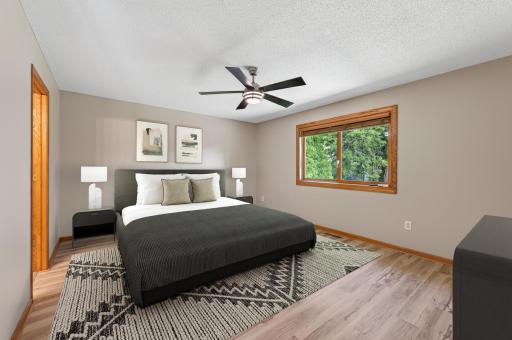 Primary Bedroom - Virtually Staged