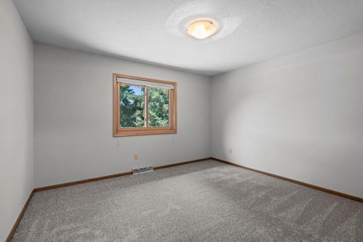 Bedroom #2. Fresh paint and new carpeting!