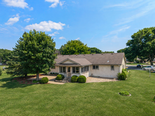 Spacious backyard. Great outdoor space and three season porch addition.