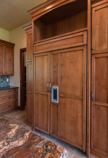 Refrigerators can look like they aren't even there.