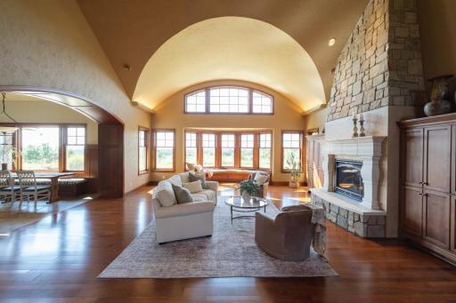 Natural light streams in to brighten your day.