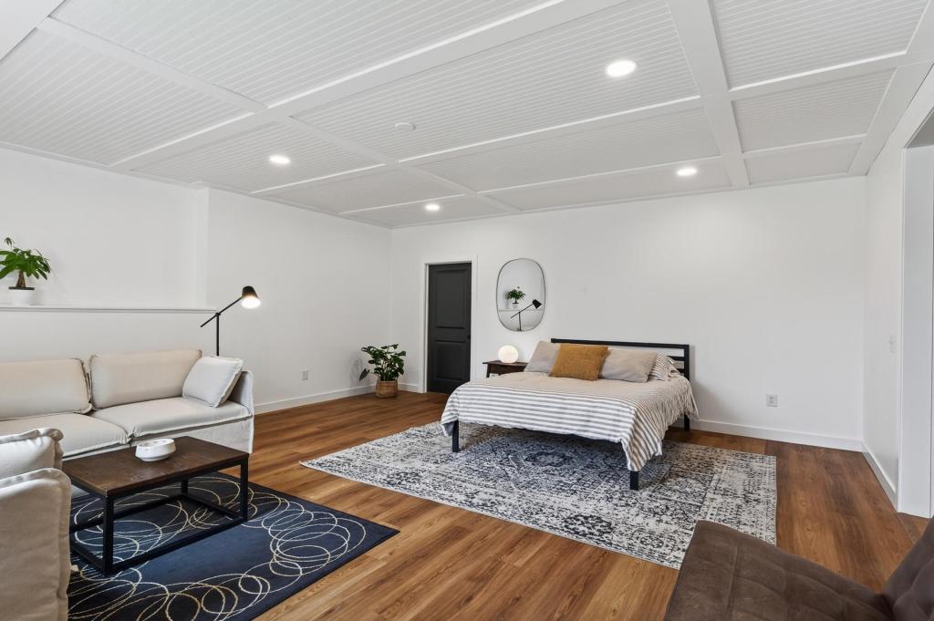Newly Finished extra large Bedroom/Flex room in the basement.