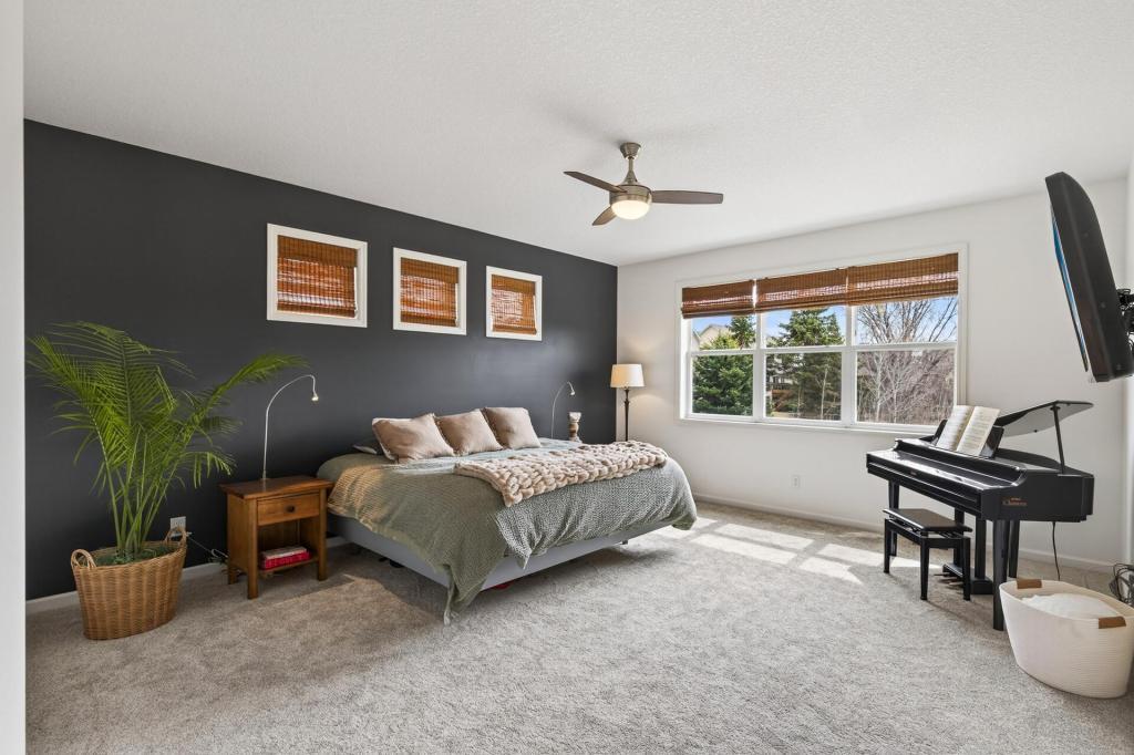 Spacious main-level Primary bedroom