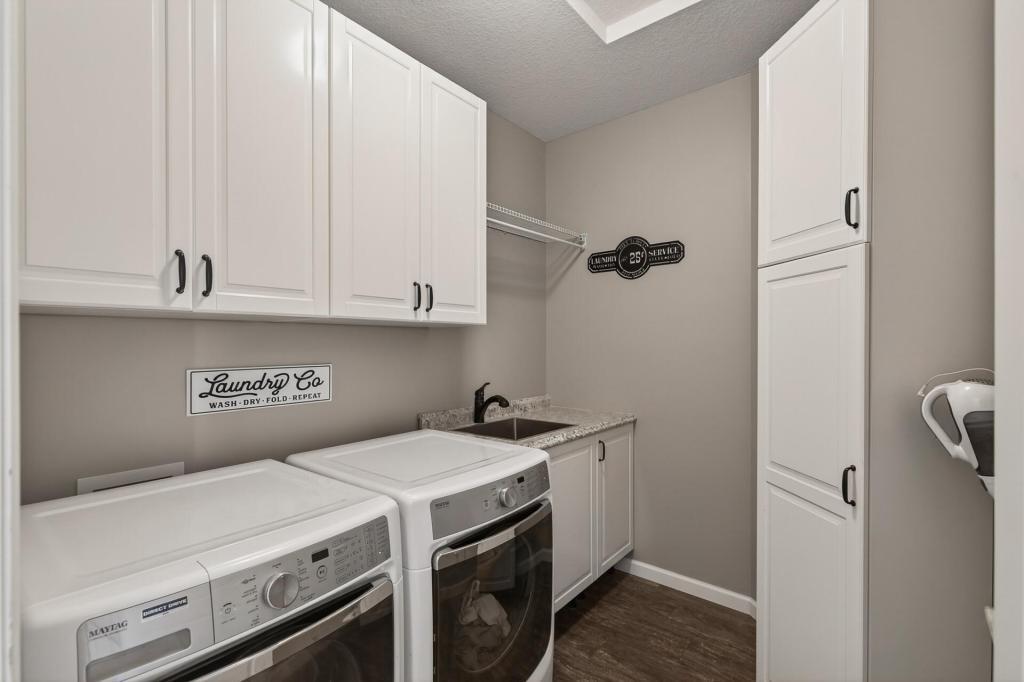 Laundry on the main level