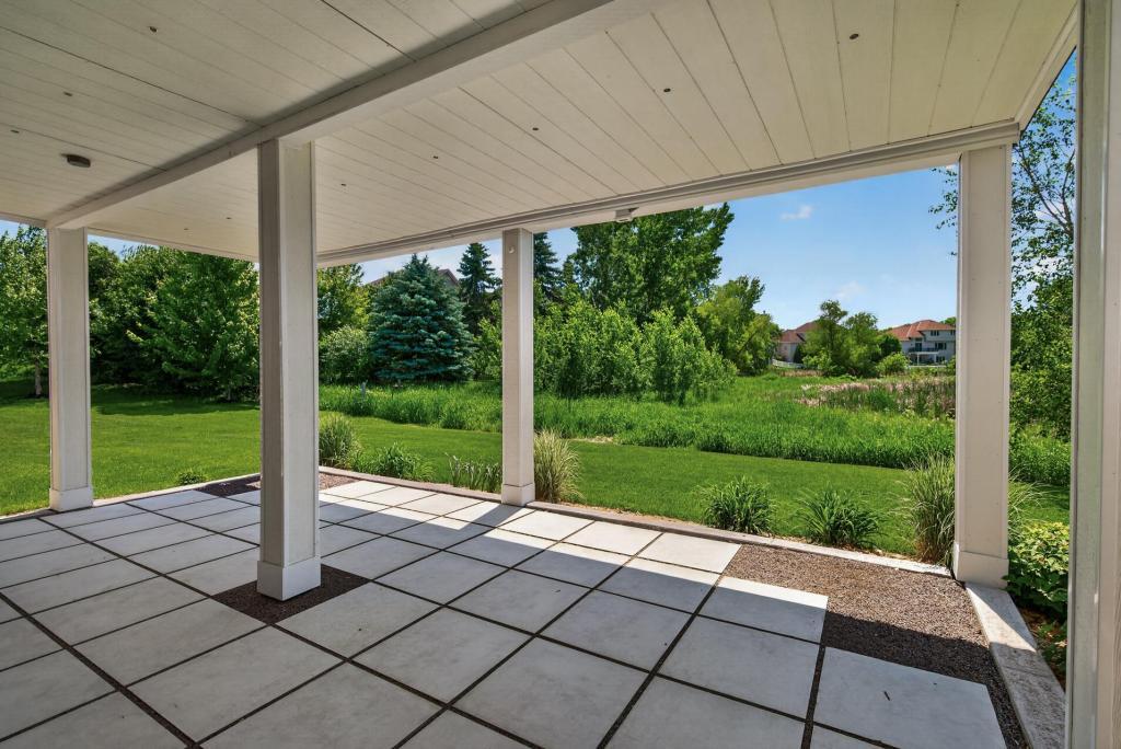 Covered patio