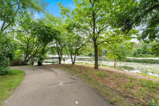 Enjoy an active lifestyle with this 1.3 mile loop around Earley Lake!