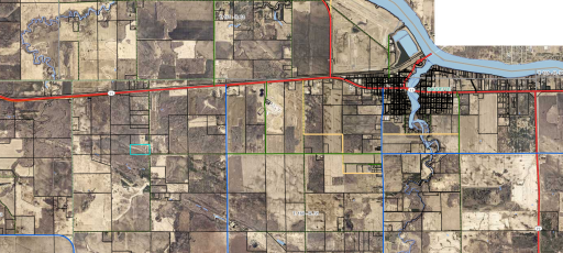 Location from Baudette