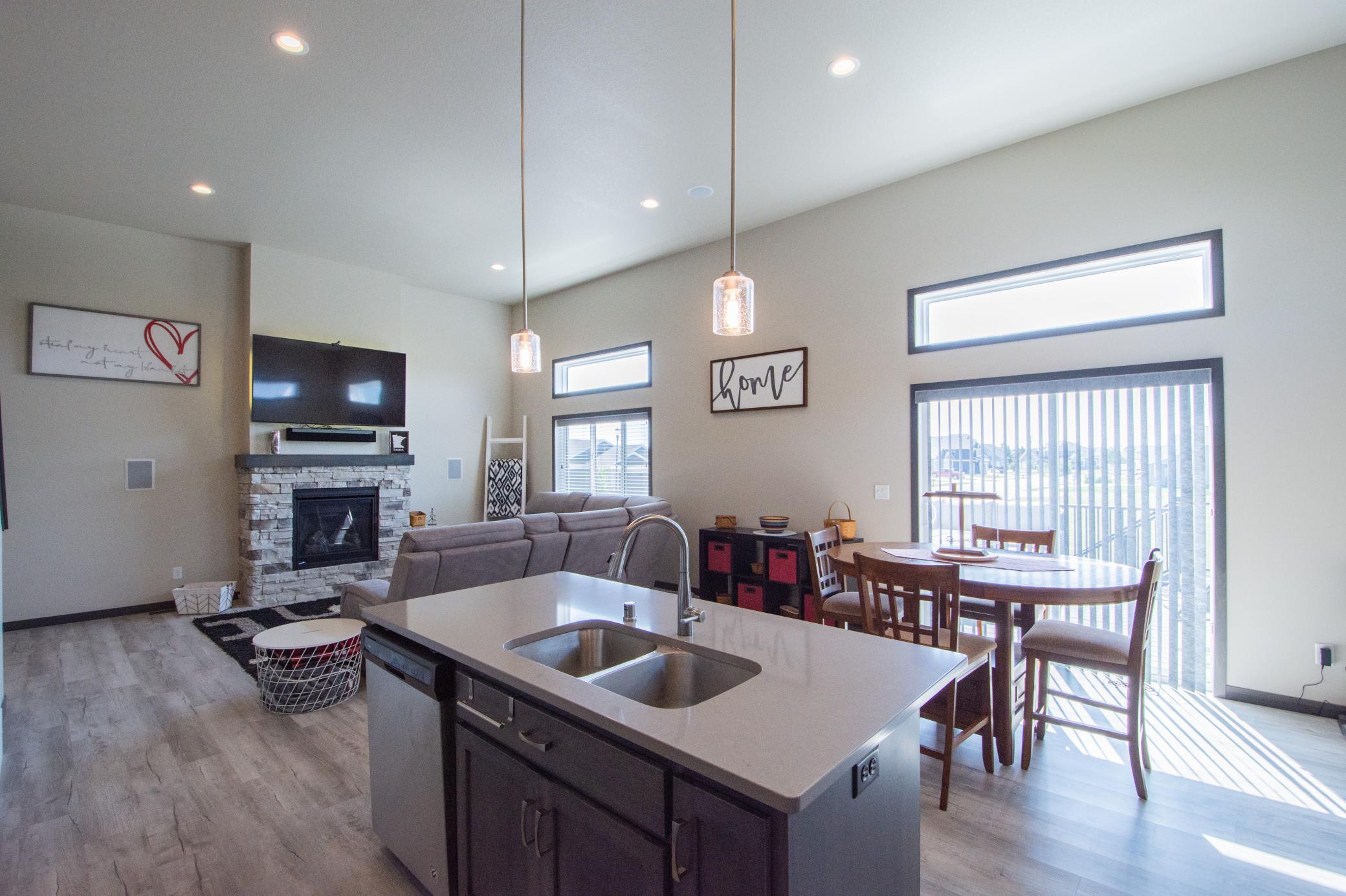 Main Level with Patio Door