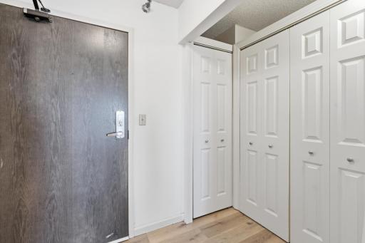 Entry closets 2807 The Pointe Condominiums St Paul, MN.jpg