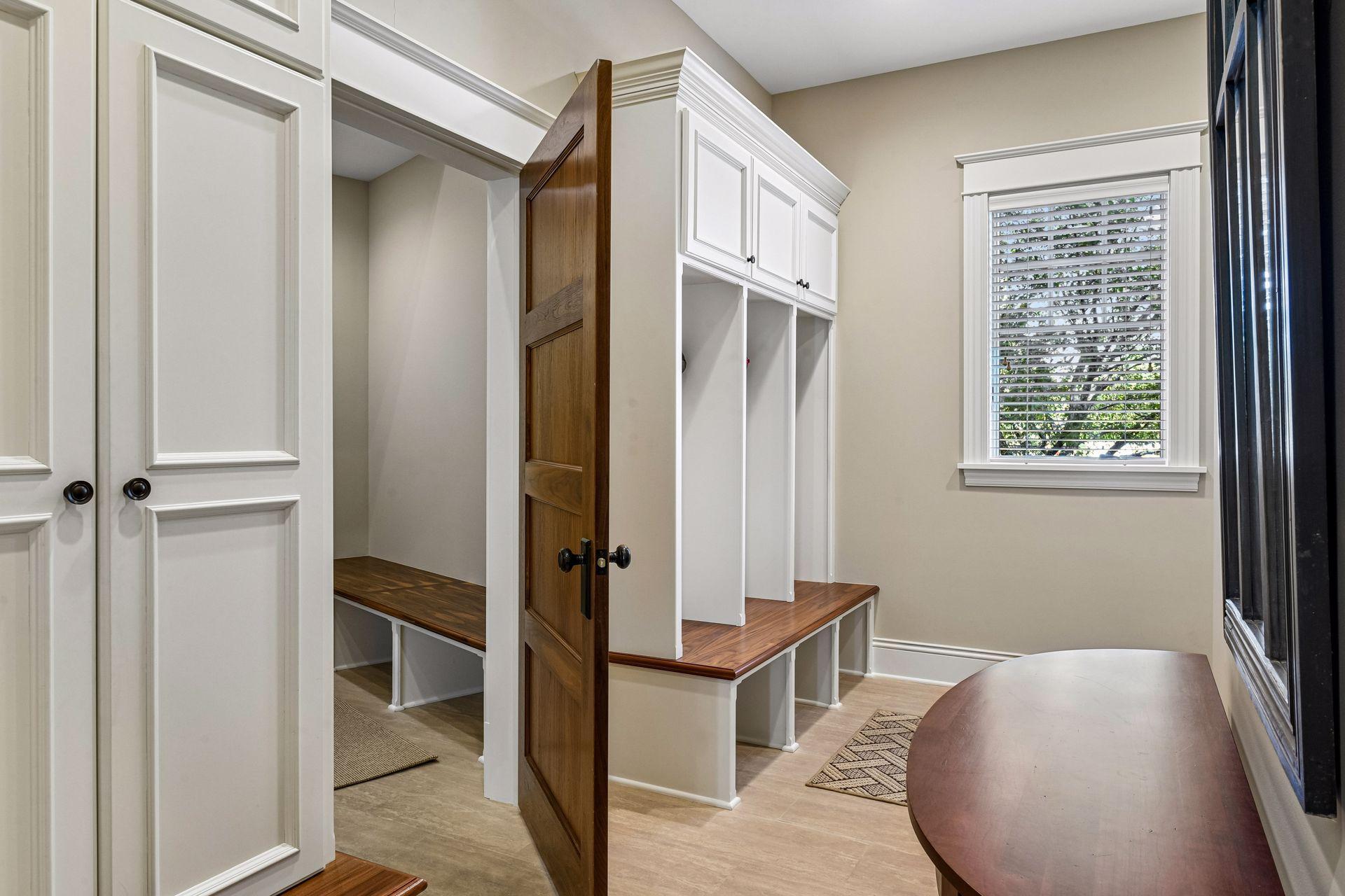 Mudroom.