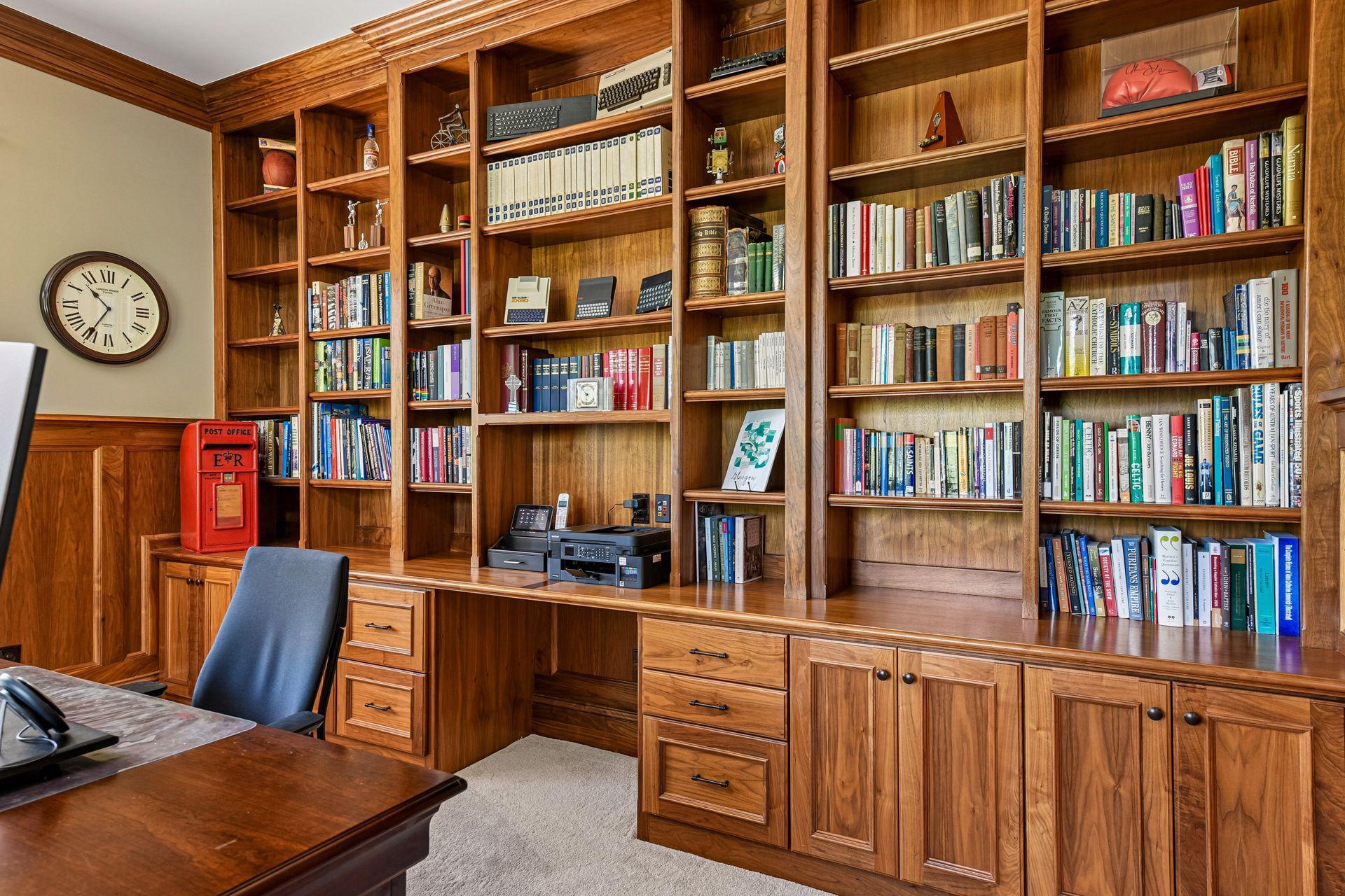 Main floor office.