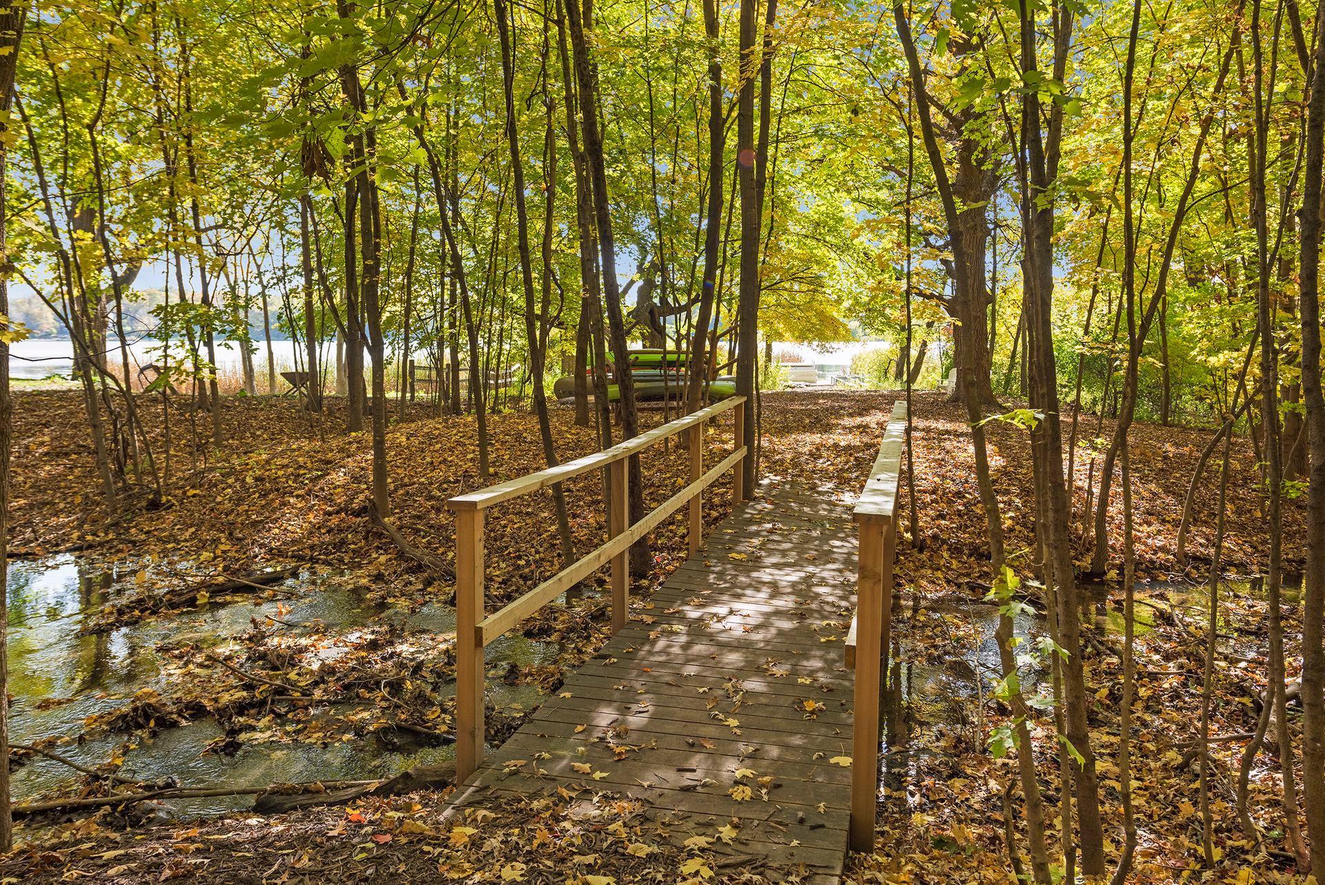 Neighborhood trails and association lake and beach access.