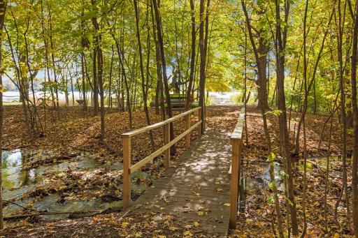 Neighborhood trails and association lake and beach access.