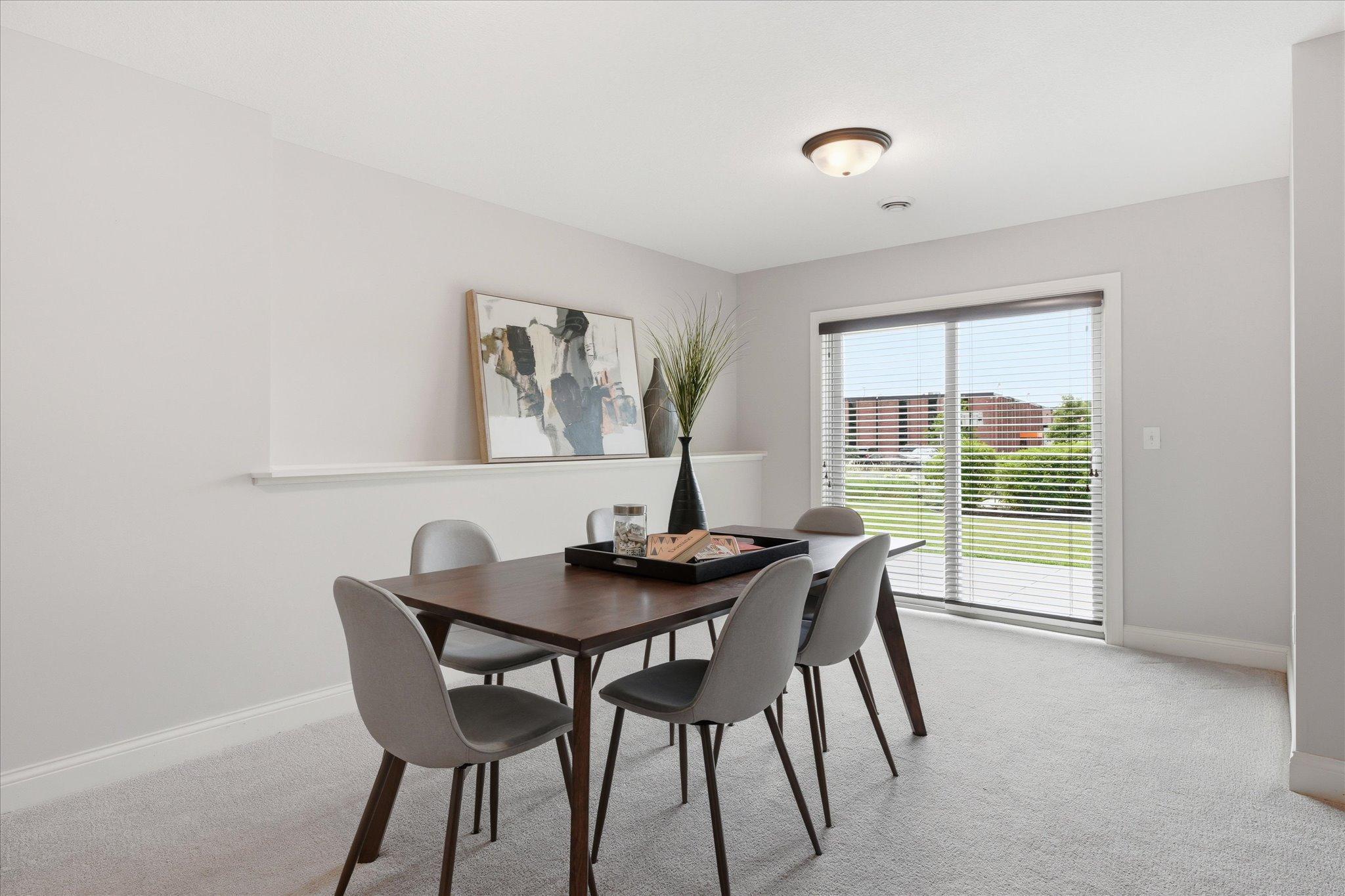 Open recreation area offers endless flexibility for a game room, or additional entertaining space.